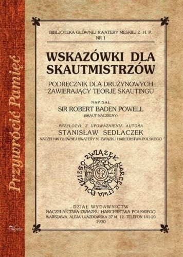 Przejdź do produktu Wskazówki dla skautmistrzów
