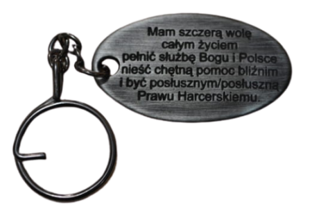 Brelok dla harcerki ZHP