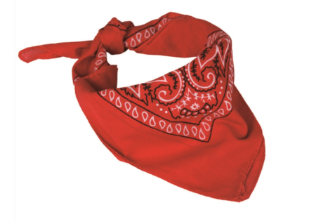 Bandana czerwona Mil-tec