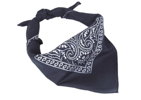 Bandana western harcerska granatowa