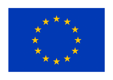 Flaga Unii Europejskiej na drzewiec