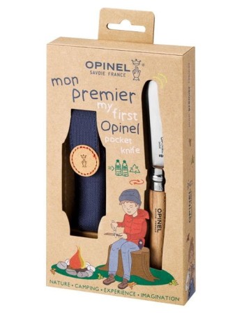Nóż dla dzieci Opinel z etui, Opinel junior, Opinel na prezent.jpg