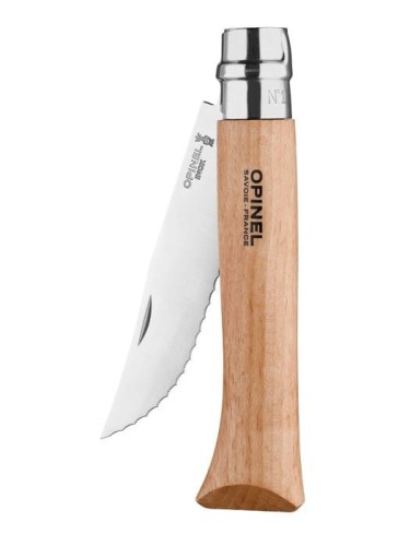 Przejdź do produktu Nóż Opinel nierdzewny 12 z ząbkami