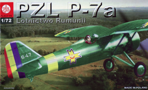 Przejdź do produktu Model samolotu PZL P-7a S045