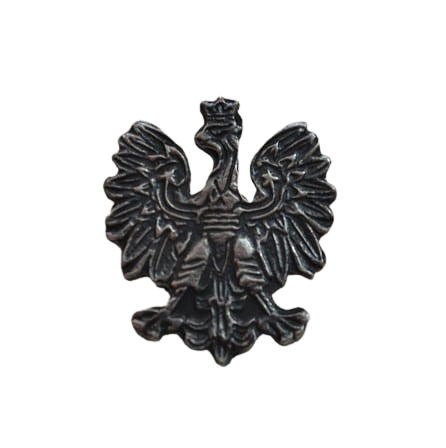 Przejdź do produktu Orzeł Polski metalowy oksydowany