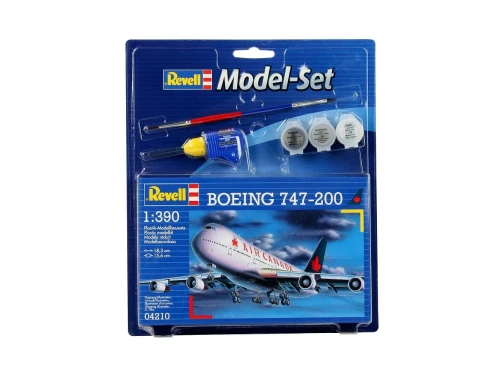 Przejdź do produktu Zestaw podarunkowy Boeing 747 - 200 Revell 64210