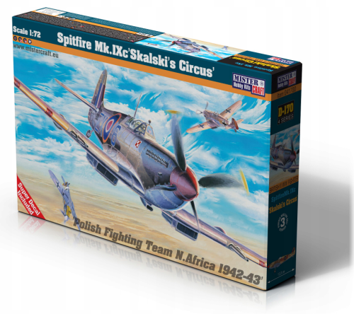 Przejdź do produktu Model Spitfire Mk.IX Skalski's Circus - MisterCraft D170