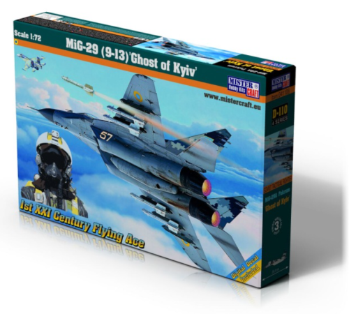 Przejdź do produktu Model MiG-29 (9-13) Ghost of Kyiv - MisterCraft D110