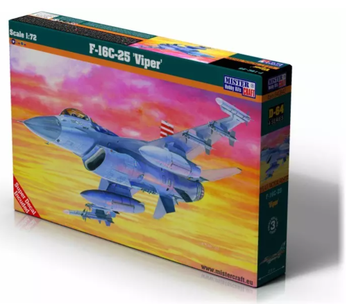 Przejdź do produktu Model F-16C-25 Viper - MisterCraft D64
