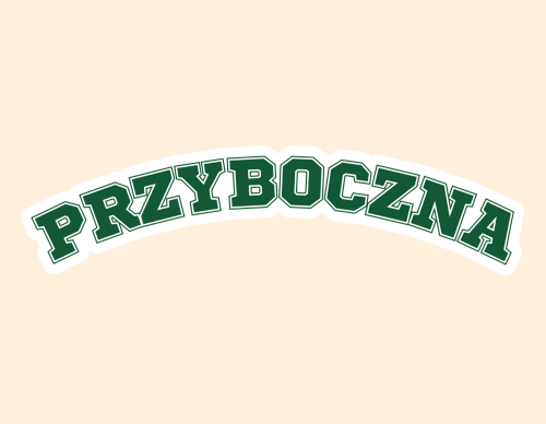Przejdź do produktu Naklejka Przyboczna