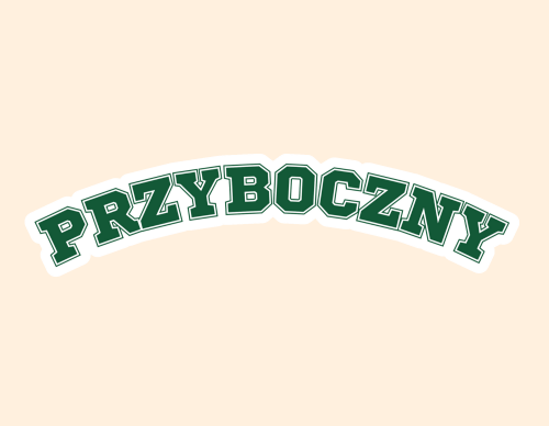 Przejdź do produktu Naklejka Przyboczny