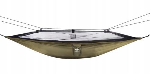 Przejdź do produktu Hamak z moskitierą zielony Nils