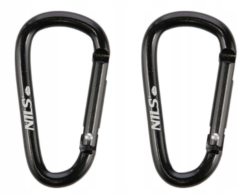 Przejdź do produktu Karabińczyk aluminiowy NILS (zestaw 2 sztuk) 