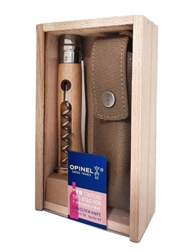 Przejdź do produktu Nóż Opinel 10 z korkociągiem w pudełku