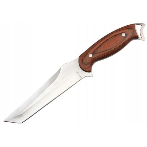 Przejdź do produktu Nóż myśliwski, turystyczny 23cm w pokrowcu