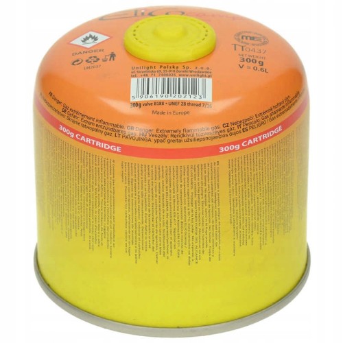 Przejdź do produktu Kartusz gazowy Elico Camp gwintowy 300g - 535 ml