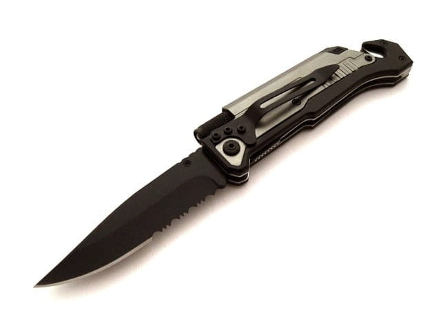 Nóż ratowniczy z latarką