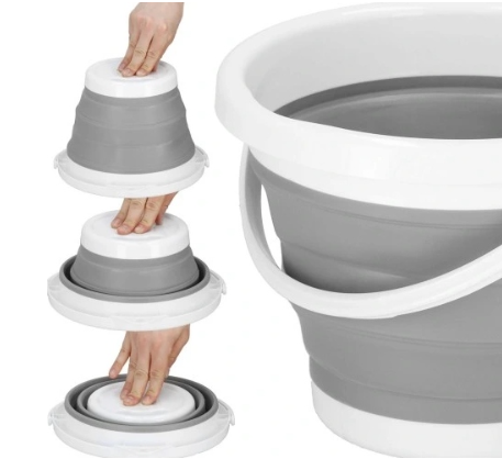 wiaderko 5l składane silikonowe